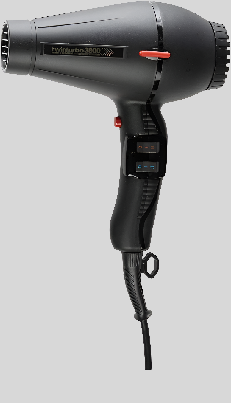 TURBO POWER-TWIN TURBO 3800 ICONIC AND CERAMIC HAIR DRYER - D' Mayra Beauty Supply