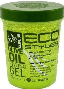 Eco Olive Hair Gel 32OZ - D' Mayra Beauty Supply 