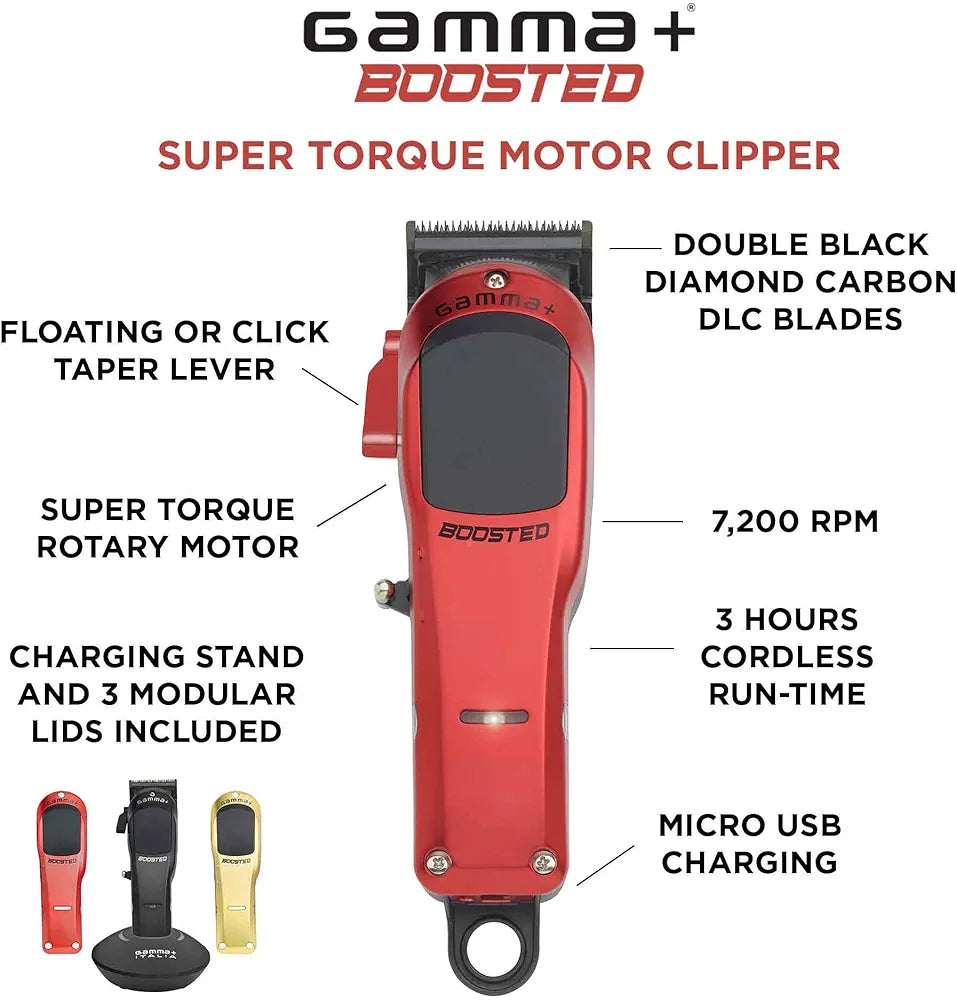 GAMMA+ BOOSTED HAIR CLIPPER - D' Mayra Beauty Supply 