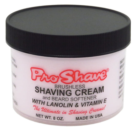 PRO-SHAVE BRUSHLESS SHAVING CREAM & BEARD SOFTNER- 8oz - D' Mayra Beauty Supply 