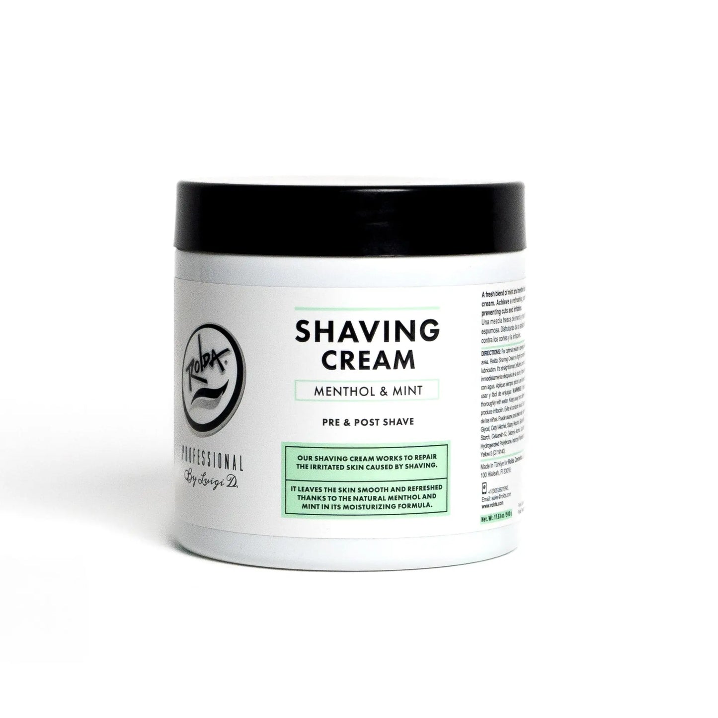 ROLDA COSMETIC- MENTHOL & MINT SHAVE CREAM - D' Mayra Beauty Supply 