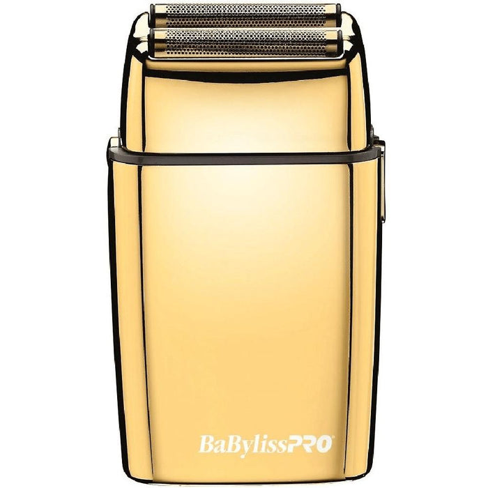 BABYLISSPRO FX2 DOUBLE FOIL SHAVER GOLD - D' Mayra Beauty Supply 