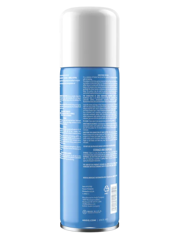 Andis Cool Care Plus Can 15.5oz#12750 - Clippercide