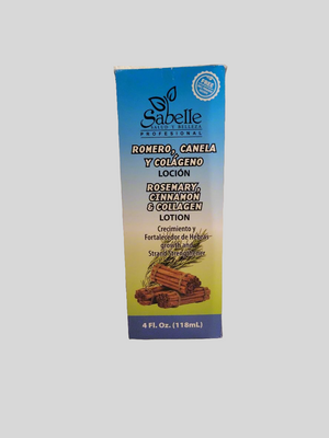 SABELLE COSMETICS-ROSEMARY, CINNAMON, & COLLAGEN LOTION 4oz - D' Mayra Beauty Supply 