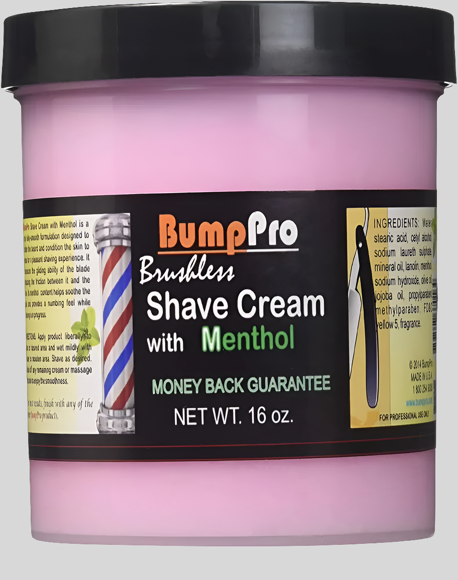 BUMP-PRO- SHAVE CREAM +MENTHOL - D' Mayra Beauty Supply 