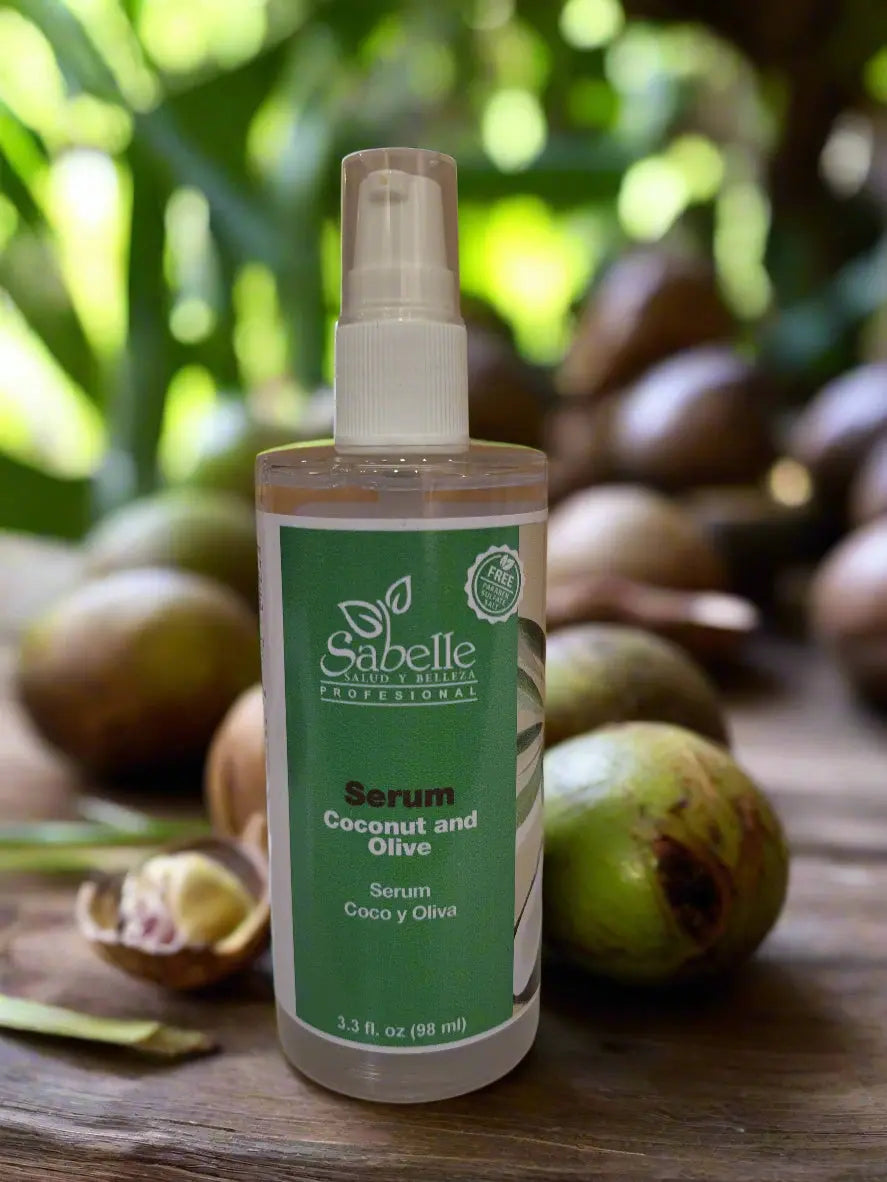 SABELLE COSMETICS- COCONUT & OLIVE SERUM 4oz - Image #1