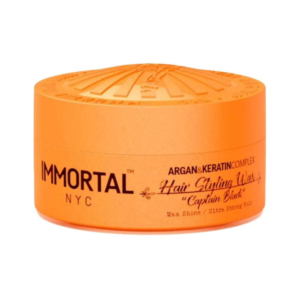 Immortal NYC "Captain Black" Hair- Wax - D' Mayra Beauty Supply 