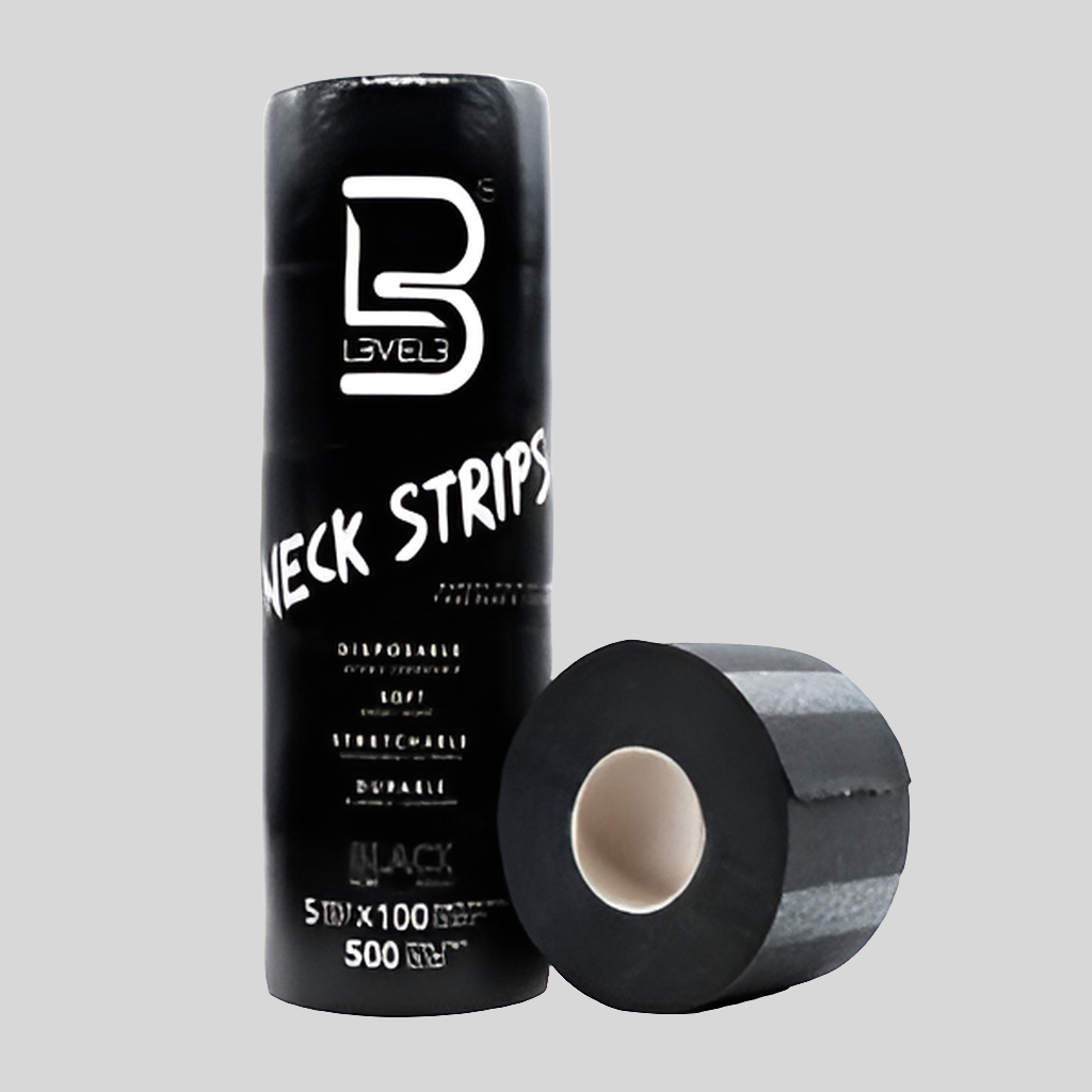 Level 3 Neck Strips (BLACK) - D' Mayra Beauty Supply 