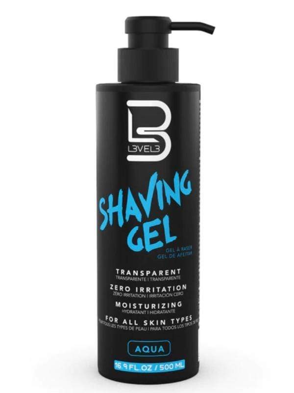 L3VEL3 Transparent Shaving Gel 500ml
