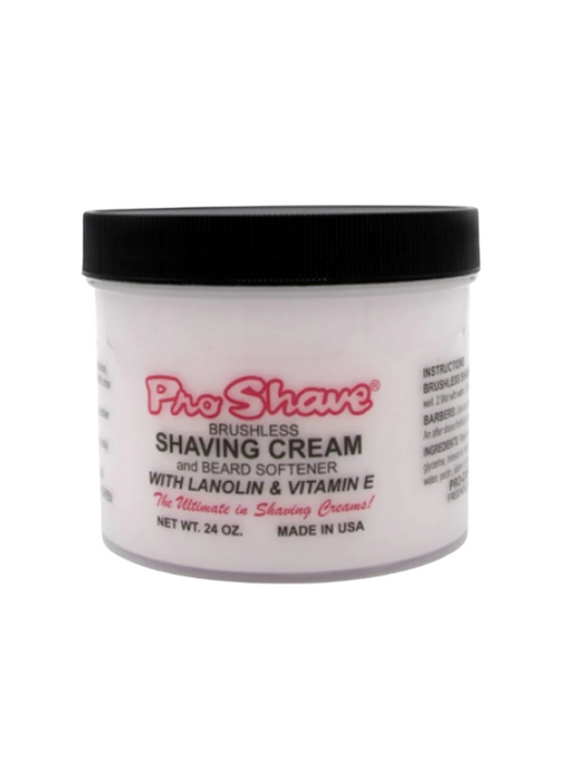 PRO-SHAVE BRUSHLESS SHAVING CREAM & BEARD SOFTNER 24oz - D' Mayra Beauty Supply 