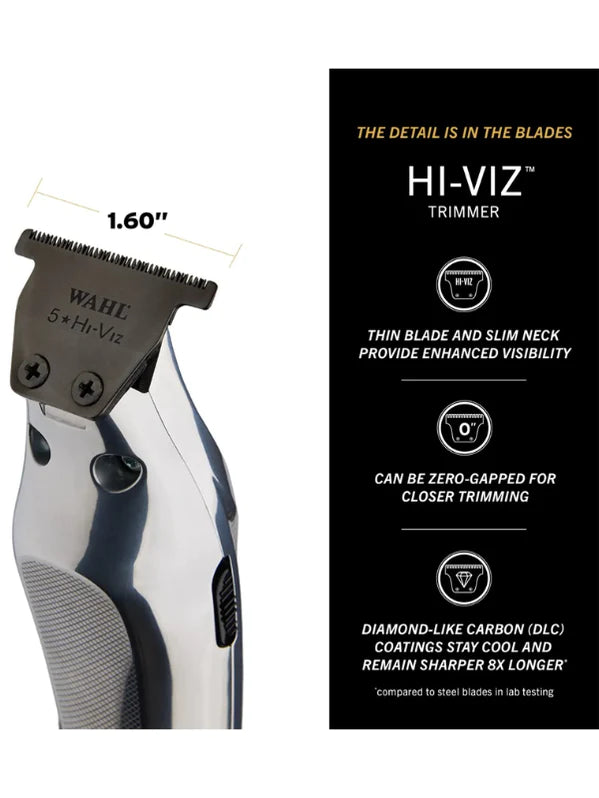 Wahl 5 Star HI-VIZ Cordless Trimmer #3023699
